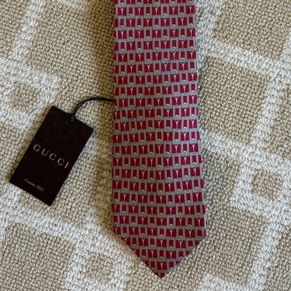 GUCCI Silk Tie, NWT - Picture 4 of 6
